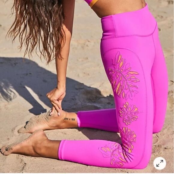 Free People Movement Leggings size S - Picture 3 of 9